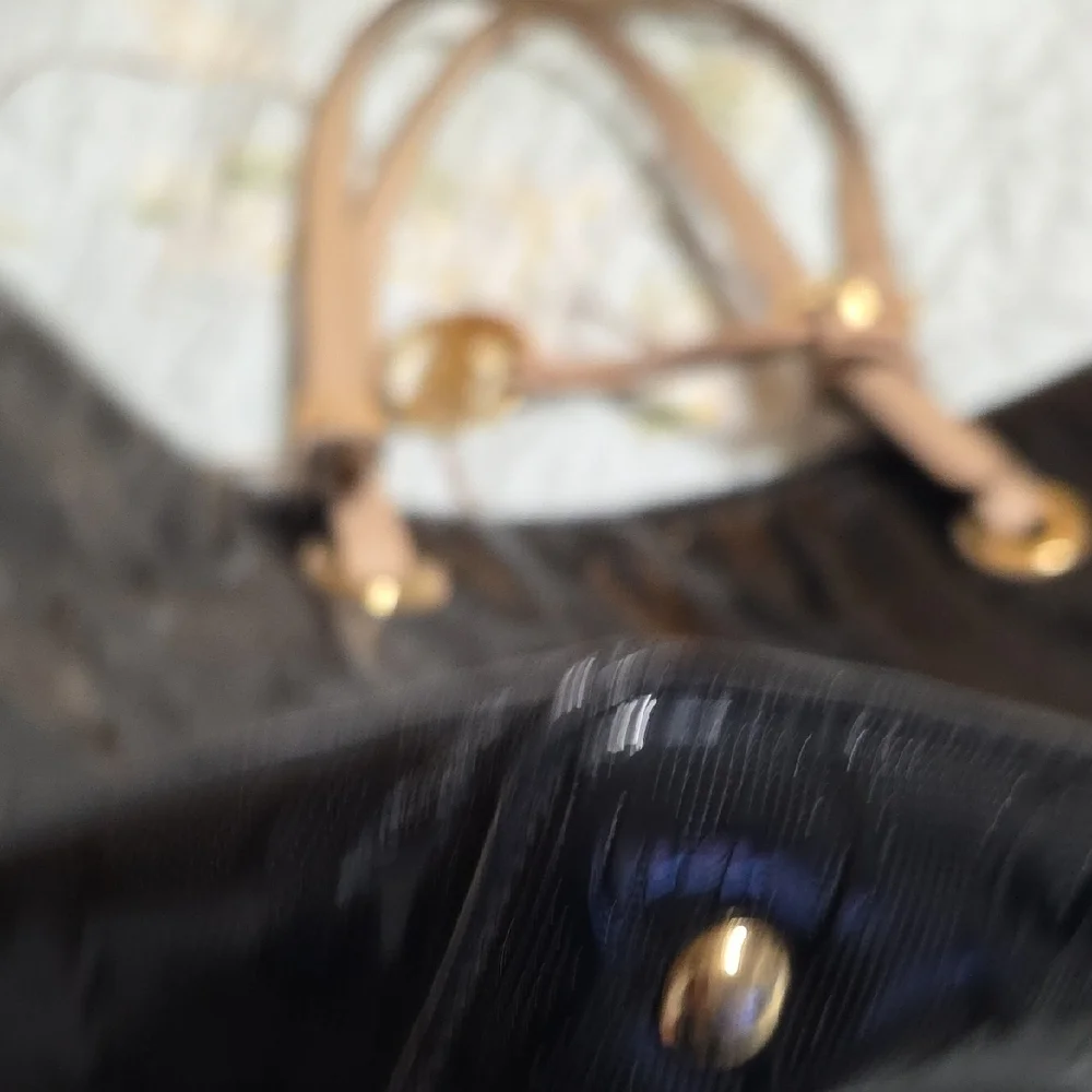MICHAEL Michael Kors Black & Gold Tote